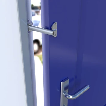 SecuMax Kierstandhouder Achterdeur Buitendraaiend RVS SKG Vinkje 3 SecuMax Kierstandhouder Achterdeur Buitendraaiend RVS SKG Vinkje