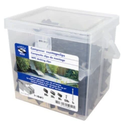 HKC Kunststof Clips - 110 Stuks -Pokon Verkoopwinkel 123 709