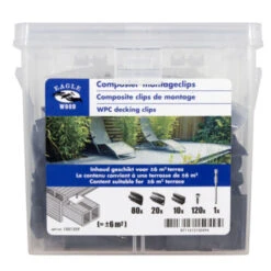 HKC Kunststof Clips - 110 Stuks -Pokon Verkoopwinkel 123 710