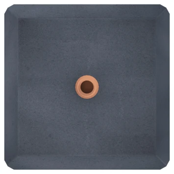 Betontegel 18x18x10 Antraciet 5 Betontegel 18x18x10 Antraciet - Afbeelding 3