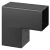 Paalverbinder Voor Pergola Hoekstuk 2-kants 9x9 Cm Zwart -Pokon Verkoopwinkel 123 750