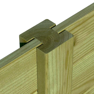 Sleufpaal Tussen Geïmpregneerd Ca. 8,8x8,8 Cm, Lengte Ca. 270 Cm 7 Sleufpaal Tussen Geïmpregneerd Ca. 8,8x8,8 Cm, Lengte Ca. 270 Cm - Afbeelding 5