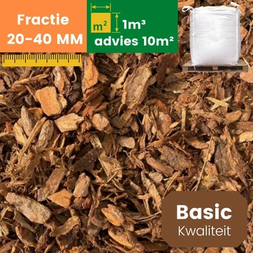 Big Bag Franse Boomschors Basic 20-40 Mm (1m³) 4 Big Bag Franse Boomschors Basic 20-40 Mm (1m³) - Afbeelding 2